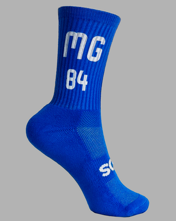 Sockr personalisierte Sportsocke blau