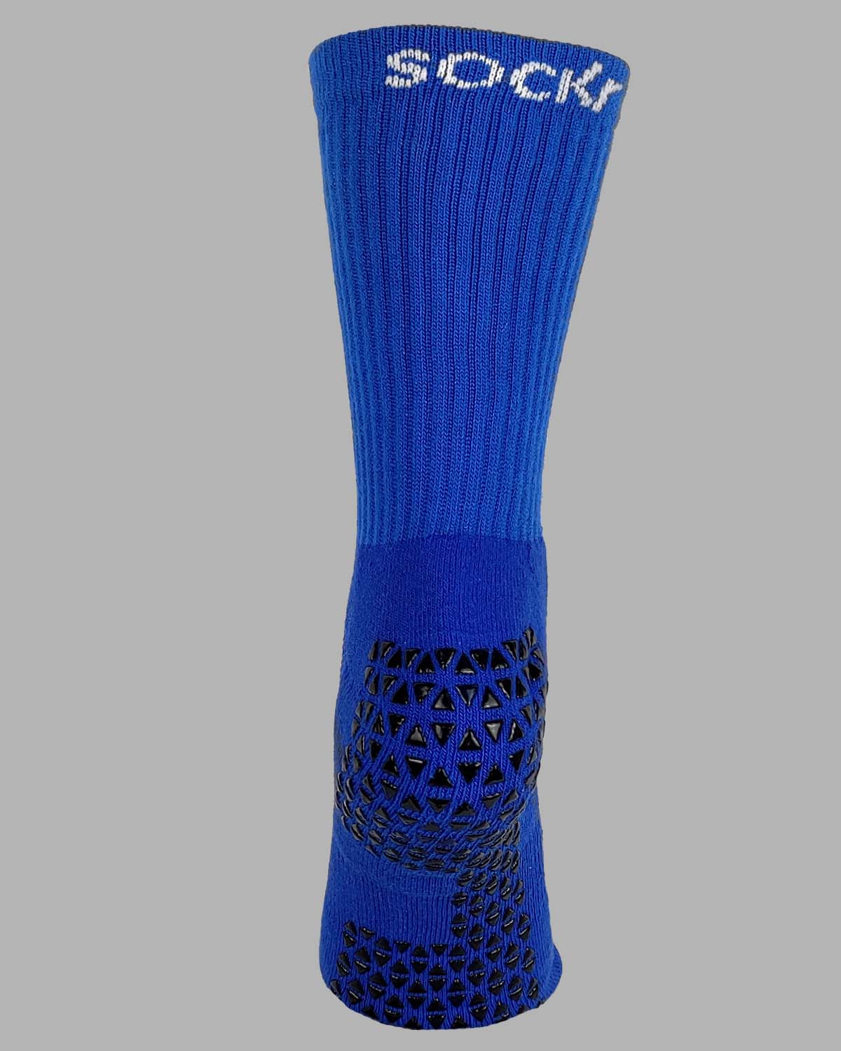 Sockr Gripsocke blau hinten