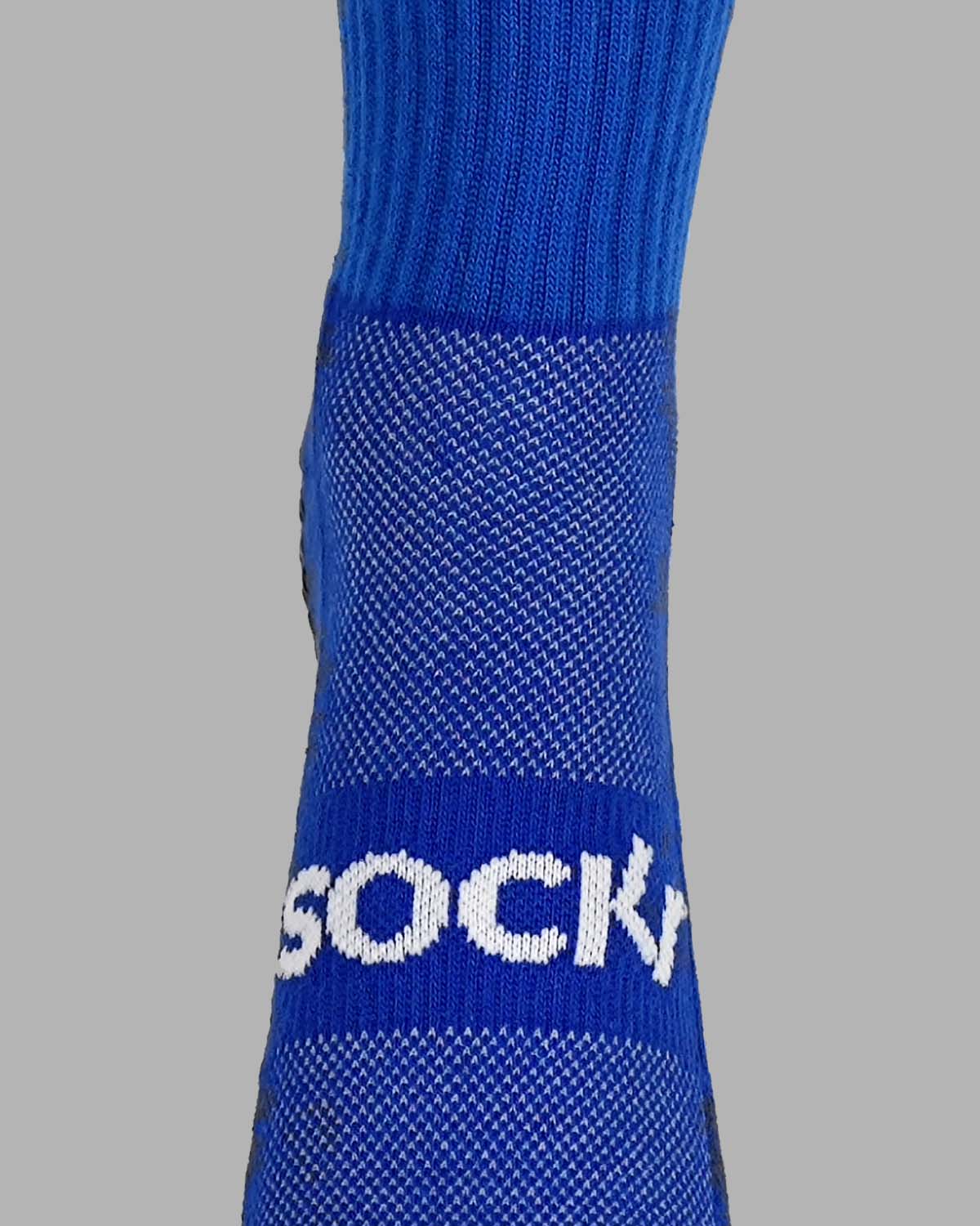 Sockr Gripsocke blau vorne 