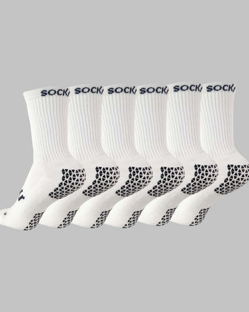 6-Pack - The Sockr - GRIP PREMIUM - ONE SIZE -