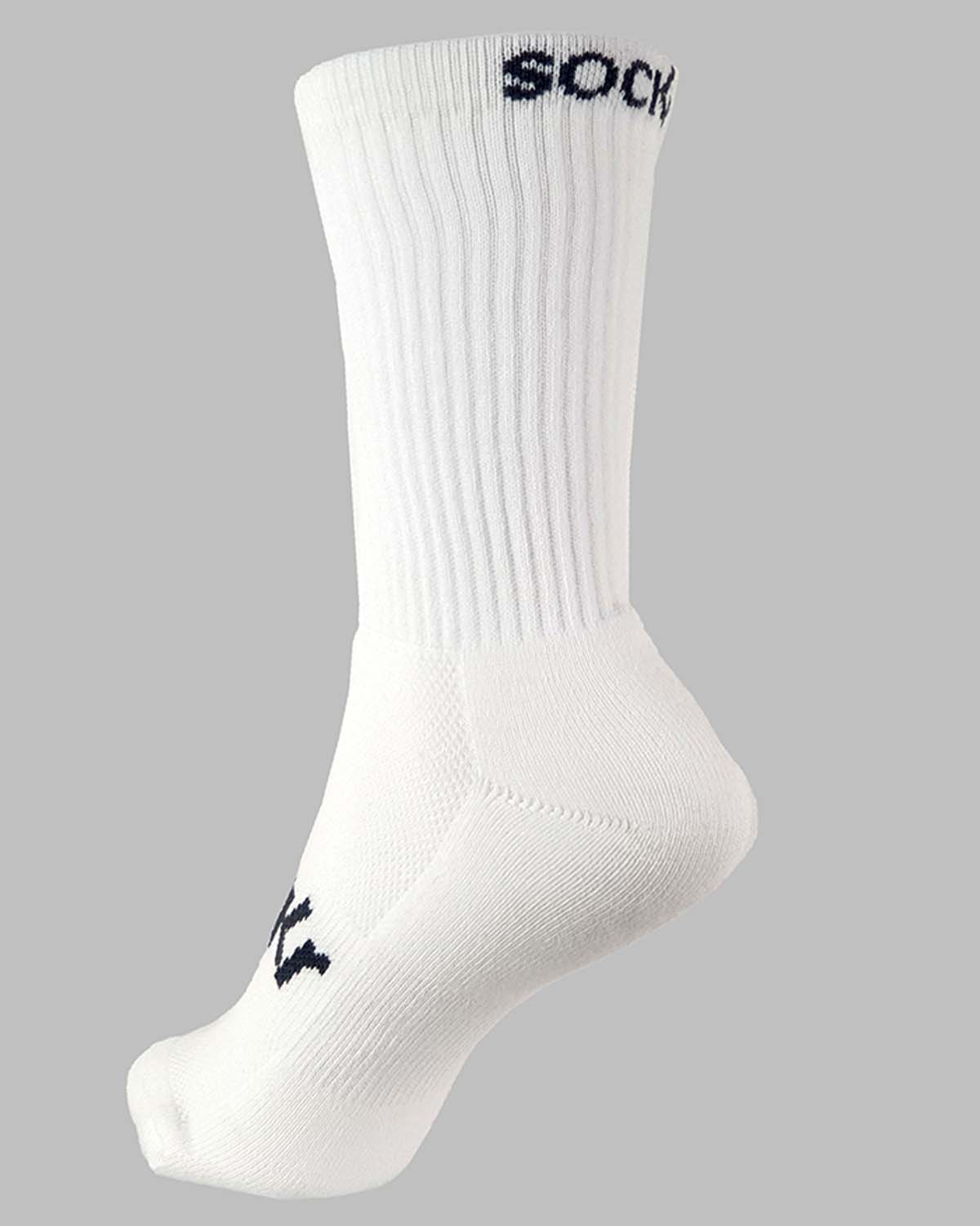 weiße Sportsocke Sockr